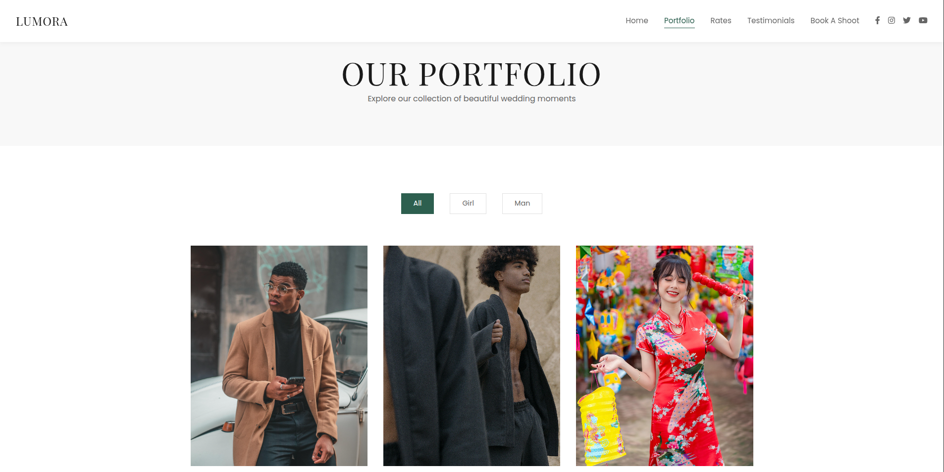 Lumora Fashion Store - Modern E-commerce Clothing Platform